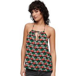 Superdry Γυναικείο Καλοκαιρινό Top Πράσινο W6011856A-38L