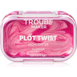 Trouble Maker Plot Twist Spiralling Pink Highlighter Cream 2.5gr