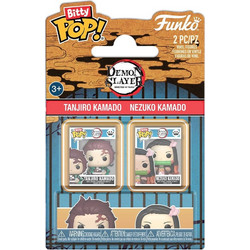 Funko Bitty Pop! Demon Slayer 2-Pack Tanjiro Kamado & Nezuko Kamado