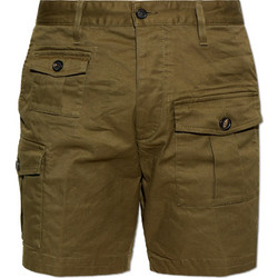 Dsquared2 Ανδρική Βερμούδα Cargo Χακί S74MU0976S39021-703