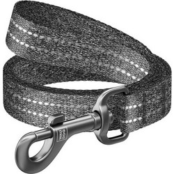 Waudog Reflective Λουρί Σκύλου 5m x 15mm Γκρι