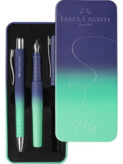 Faber-Castell Poly Σετ Στυλό 2τμχ 241055