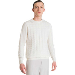 Antony Morato Ανδρικό Πουλόβερ Λευκό MMSW01390-YA200066-1011