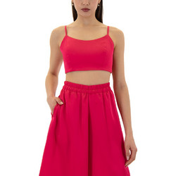 Zoya Γυναικείο Καλοκαιρινό Crop Top Φούξια 1551.630.0078