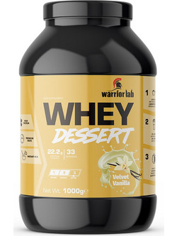 Warriorlab Whey Dessert Velvet Vanilla Πρωτεΐνη Ορού Γάλακτος 1kg