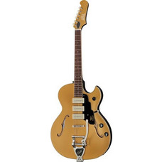 Guild Starfire I Jet 90 Ηλεκτρική Κιθάρα Hollow με Μαγνήτες SSS & Ταστιέρα Rosewood Gold