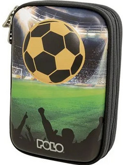Polo Orbit Football Κασετίνα με 3 Θήκες Μαύρη 937056-8424