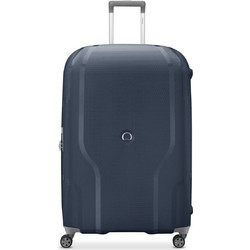 Delsey Clavel Βαλίτσα Μεγάλη 82.5x53.5x33.5cm με 4 Ρόδες Μπλε