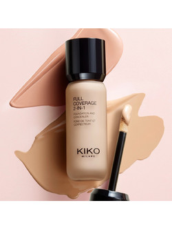 Kiko Milano Full Coverage 2 In 1 WR30 Liquid Foundation 25ml