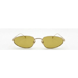 Enzo HM2604 C5 Γυναικεία Γυαλιά Ηλίου Cat Eye Μεταλλικά Ασημί με Κίτρινο Φακό