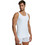 Palco Αμάνικα Ανδρικά Φανελάκια Βαμβακερά Σετ 2Pack Λευκά 6/407