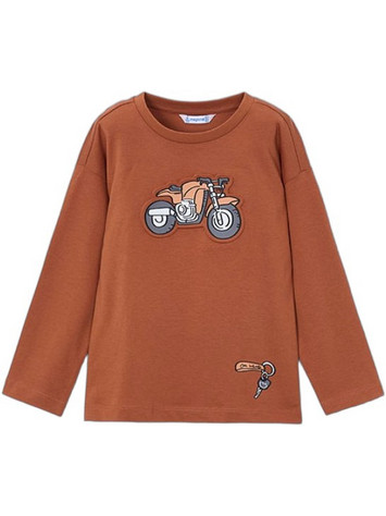 Mayoral Παιδικό T-Shirt Μακρυμάνικο Rusted 16-04009-010