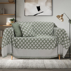 Lino Home Ριχτάρι Τριθέσιου Καναπέ 180x300 Milto Green