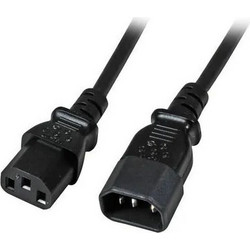 EFB Elektronik EK503.1 Προέκταση Καλωδίου Τροφοδοσίας IEC C14 to IEC C13 1m