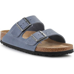 Birkenstock Arizona Γυναικεία Σανδάλια Suede Ανατομικά Μπλε 1030864