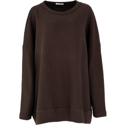 Philosophy Γυναικείο Φούτερ Oversized Σοκολατί BL12090