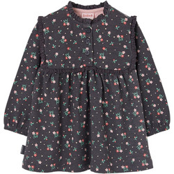 Boboli Παιδικό Φόρεμα Floral Μαύρο 324155-9949