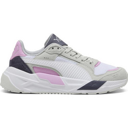 Puma Trinity 2 Παιδικά Sneakers Μπεζ Ροζ Γκρι 401490-15