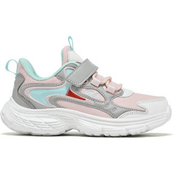 Fila Dash 3 Memory Παιδικά Sneakers Λευκά Ροζ Γκρι 3YF63012-900