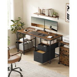 Vasagle Γραφείο Υπολογιστή Ξύλινο 140x60x76cm LWD104B01