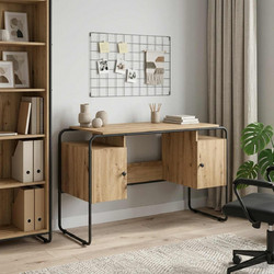 vidaXL Γραφείο Υπολογιστή Ξύλινο 120x50.5x75.5cm 8008043