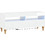 vidaXL Έπιπλο Τηλεόρασης με Φωτισμό Led Μ100xΠ35xΥ43cm 896329