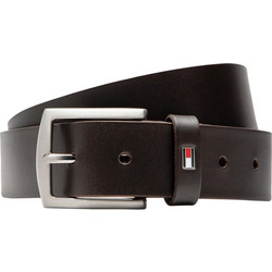Tommy Hilfiger Denton Ανδρική Ζώνη Δερμάτινη Σοκολατί AM0AM08360-965