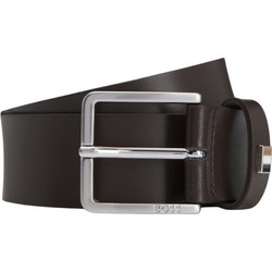 Hugo Boss Ανδρική Ζώνη Δερμάτινη Σοκολατί 50486839-205