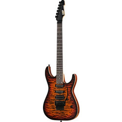 ESP M-III Ηλεκτρική Κιθάρα ST Style με Μαγνήτες HSS & Ταστιέρα Ebony Tiger Eye
