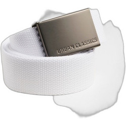 Urban Classics Ανδρική Ζώνη Υφασμάτινη Λευκή TB305-00220