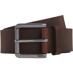 Hugo Boss Joris Roller Buckle Ανδρική Ζώνη Δερμάτινη Σοκολατί 50491889-203
