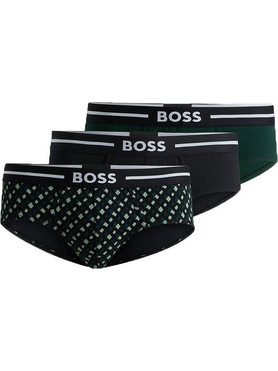 Hugo Boss Ανδρικά Σλιπ Βαμβακερά 3Pack 50520164-975