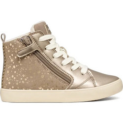 Geox Παιδικά Sneakers Μποτάκια Χρυσά J664ND0AUAJC5005