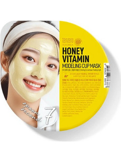 Tenzero Honey Vitamin Modeling Cup Sheet Μάσκα Προσώπου με Μέλι 1τμχ