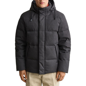 Gant Ανδρικό Μπουφάν Χειμωνιάτικο Puffer Ανθρακί 3G7006684-15