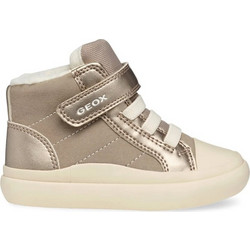 Geox Gisli Παιδικά Sneakers Μποτάκια Χρυσά B461ME0AUAJC5005
