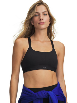 Under Armour Effortless Αθλητικό Μπουστάκι με Μέτρια Στήριξη Μαύρο 6013738-008