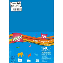 Spadi Groovy Χαρτί Α4 160gr/m² 100 Φύλλα Μπλε