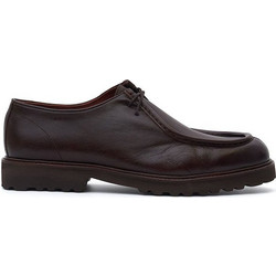 Philippe Lang Ανδρικά Μοκασίνια Boat Shoes Δερμάτινα Καφέ 7177062