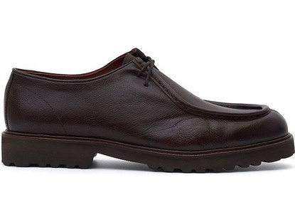 Philippe Lang Ανδρικά Μοκασίνια Boat Shoes Δερμάτινα Καφέ 7177062