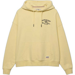 Superdry Γυναικείο Αθλητικό Φούτερ με Κουκούλα Κίτρινο W2012575D-D7A