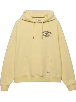 Superdry Γυναικείο Αθλητικό Φούτερ με Κουκούλα Κίτρινο W2012575D-D7A