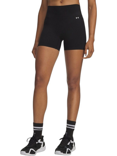 Under Armour Γυναικείο Κολάν Σορτς Ψηλόμεσο Μαύρο 6013790-008