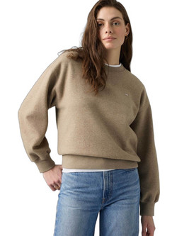 Levi's Γυναικείο Φούτερ Καφέ 0082J-0007