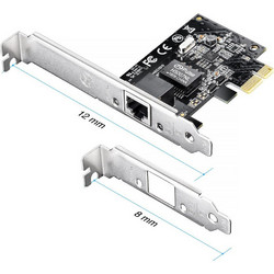 Cudy WE650 Ασύρματη Κάρτα Δικτύου WiFi 5 650Mbps PCI-E
