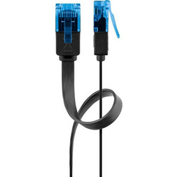 Goobay U/UTP Cat.6a Καλώδιο Δικτύου Ethernet 15m Black 96378