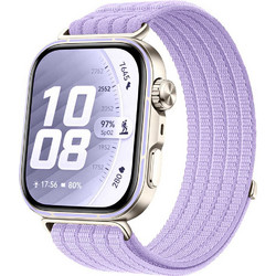 Techsuit W085 Λουράκι Υφασμάτινο Hyacinth Purple (Huawei Watch Fit 3 / 4 / 4 Pro / 5 / 5 Pro)