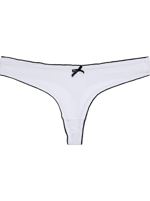 Celestino Βαμβακερό Γυναικείο String Λευκό WU9833.A603