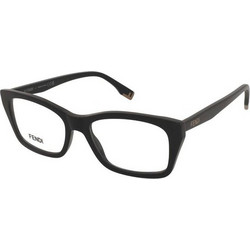 Fendi FE50155I 001 Ανδρικός Σκελετός Γυαλιών Οράσεως Κοκάλινος Μαύρος