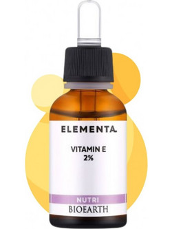 Bioearth Elementa Nutri Ενυδατικό Serum Προσώπου για Λάμψη με Βιταμίνη E 30ml